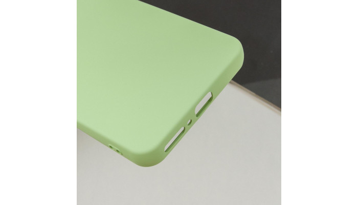 Чехол Silicone Cover Lakshmi Full Camera (A) для Xiaomi Redmi Note 13 4G Зеленый / Pistachio - фото