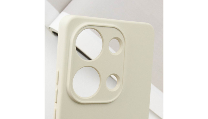Чехол Silicone Cover Lakshmi Full Camera (A) для Xiaomi Redmi Note 13 Pro 4G / Poco M6 Pro 4G Песочный / Sand - фото