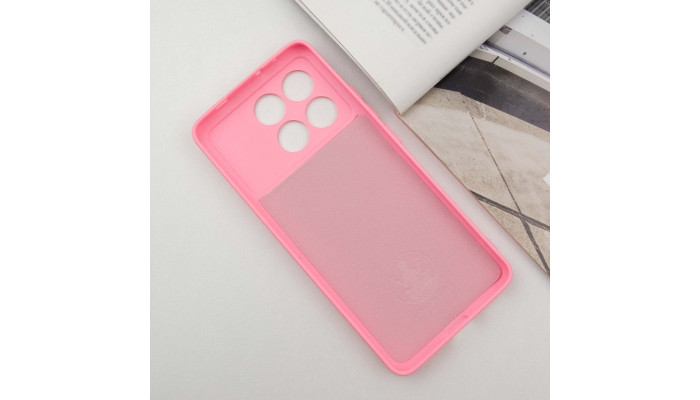 Чехол Silicone Cover Lakshmi Full Camera (A) для Xiaomi Redmi Note 13 Pro 4G / Poco M6 Pro 4G Розовый / Pink - фото