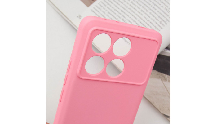 Чехол Silicone Cover Lakshmi Full Camera (A) для Xiaomi Redmi Note 13 Pro 4G / Poco M6 Pro 4G Розовый / Pink - фото