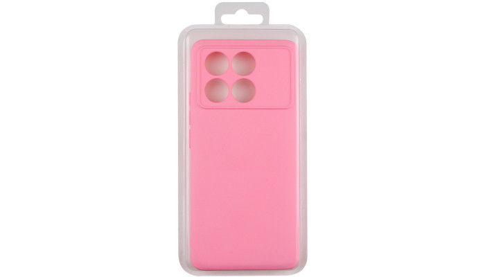 Чехол Silicone Cover Lakshmi Full Camera (A) для Xiaomi Redmi Note 13 Pro 4G / Poco M6 Pro 4G Розовый / Pink - фото