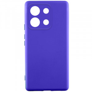 Чохол Silicone Cover Lakshmi Full Camera (A) для Xiaomi Redmi Note 13 Pro 4G / Poco M6 Pro 4G Синій / Iris