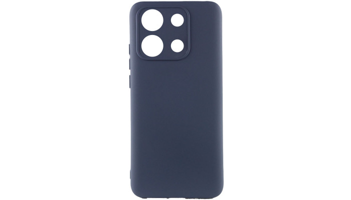 Чехол Silicone Cover Lakshmi Full Camera (A) для Xiaomi Redmi Note 13 Pro 4G / Poco M6 Pro 4G Синий / Midnight Blue - фото