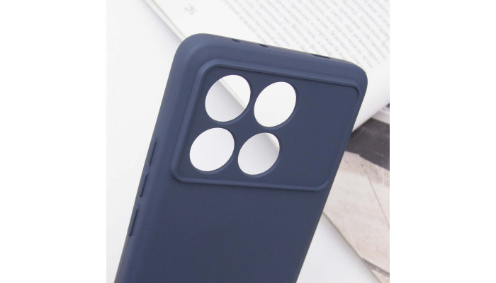 Чохол Silicone Cover Lakshmi Full Camera (A) для Xiaomi Redmi Note 13 Pro 4G / Poco M6 Pro 4G Синій / Navy Blue - фото