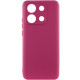 Чехол Silicone Cover Lakshmi Full Camera (A) для Xiaomi Poco X6 Pro Бордовый / Marsala - фото