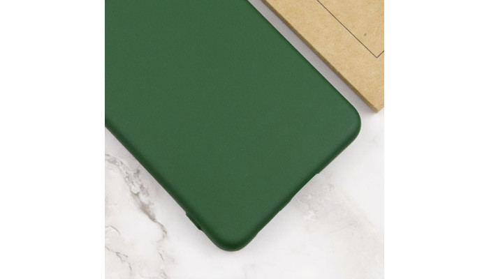 Чохол Silicone Cover Lakshmi Full Camera (A) для Xiaomi Poco X6 Pro Зелений / Dark green - фото