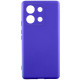 Чохол Silicone Cover Lakshmi Full Camera (A) для Xiaomi Poco X6 Pro Синій / Iris - фото