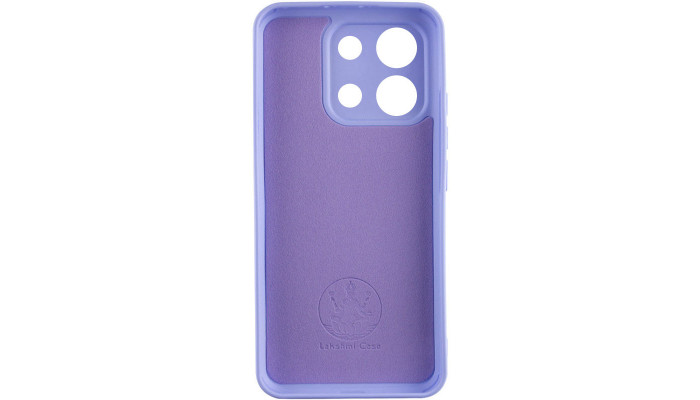 Чехол Silicone Cover Lakshmi Full Camera (A) для Xiaomi Poco X6 Pro Сиреневый / Dasheen - фото