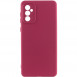 Чехол Silicone Cover Lakshmi Full Camera (A) для Samsung Galaxy A55 Бордовый / Marsala