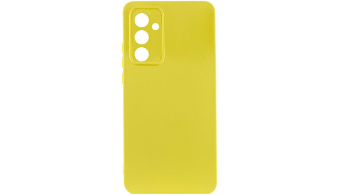 Чохол Silicone Cover Lakshmi Full Camera (A) для Samsung Galaxy A55 Жовтий / Flash - фото