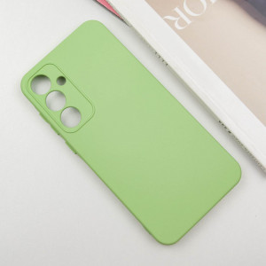 Чехол Silicone Cover Lakshmi Full Camera (A) для Samsung Galaxy A55 Зеленый / Pistachio