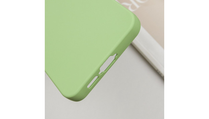 Чохол Silicone Cover Lakshmi Full Camera (A) для Samsung Galaxy A55 Зелений / Pistachio - фото