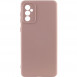 Чехол Silicone Cover Lakshmi Full Camera (A) для Samsung Galaxy A55 Розовый / Pink Sand