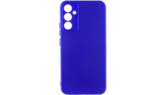 Чохол Silicone Cover Lakshmi Full Camera (A) для Samsung Galaxy A55 Синій / Iris - фото