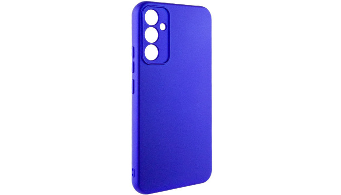 Чохол Silicone Cover Lakshmi Full Camera (A) для Samsung Galaxy A55 Синій / Iris - фото