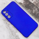 Чохол Silicone Cover Lakshmi Full Camera (A) для Samsung Galaxy A55 Синій / Iris - фото