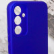 Чехол Silicone Cover Lakshmi Full Camera (A) для Samsung Galaxy A55 Синий / Iris - фото