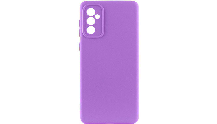 Чохол Silicone Cover Lakshmi Full Camera (A) для Samsung Galaxy A55 Фіолетовий / Purple - фото