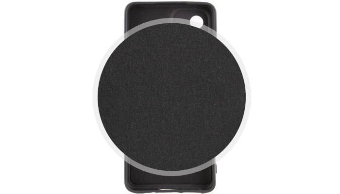 Чохол Silicone Cover Lakshmi Full Camera (A) для Samsung Galaxy A55 Чорний / Black - фото