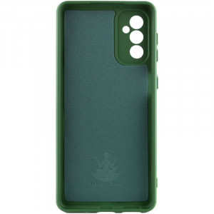 Чехол Silicone Cover Lakshmi Full Camera (A) для Samsung Galaxy A35 Зеленый / Dark green