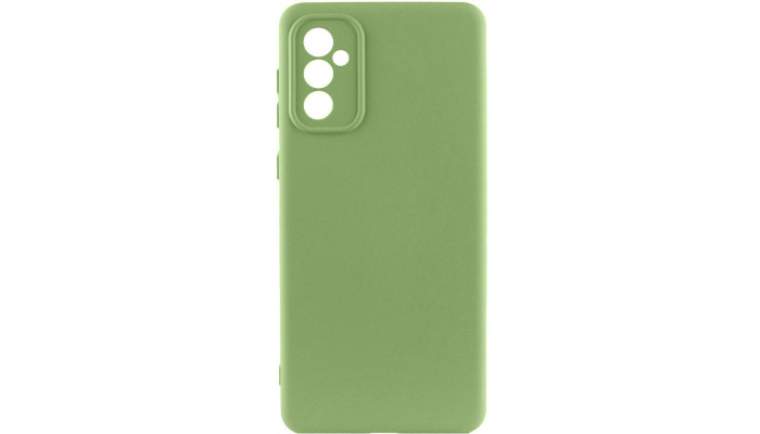 Чохол Silicone Cover Lakshmi Full Camera (A) для Samsung Galaxy A35 Зелений / Pistachio - фото