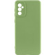 Чехол Silicone Cover Lakshmi Full Camera (A) для Samsung Galaxy A35 Зеленый / Pistachio - фото