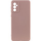 Чохол Silicone Cover Lakshmi Full Camera (A) для Samsung Galaxy A35 Рожевий / Pink Sand - фото