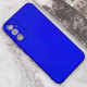 Чохол Silicone Cover Lakshmi Full Camera (A) для Samsung Galaxy A35 Синій / Iris - фото