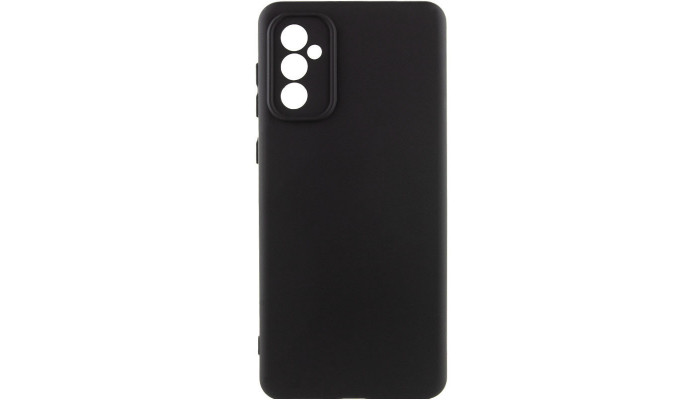 Чохол Silicone Cover Lakshmi Full Camera (A) для Samsung Galaxy A35 Чорний / Black - фото