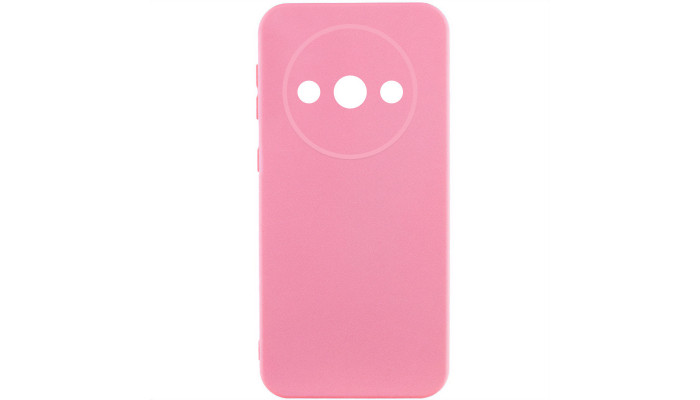 Чехол Silicone Cover Lakshmi Full Camera (A) для Xiaomi Redmi A3 Розовый / Pink - фото