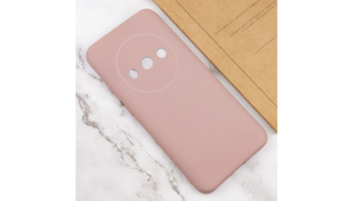 Чохол Silicone Cover Lakshmi Full Camera (A) для Xiaomi Redmi A3 Рожевий / Pink Sand - фото