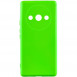 Чехол Silicone Cover Lakshmi Full Camera (A) для Xiaomi Redmi A3 Салатовый / Neon Green