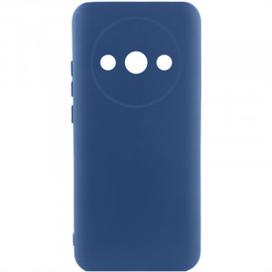 Чехол Silicone Cover Lakshmi Full Camera (A) для Xiaomi Redmi A3 Синий / Navy Blue