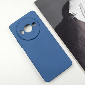 Чохол Silicone Cover Lakshmi Full Camera (A) для Xiaomi Redmi A3 Синій / Navy Blue