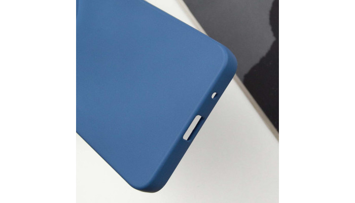 Чехол Silicone Cover Lakshmi Full Camera (A) для Xiaomi Redmi A3 Синий / Navy Blue - фото