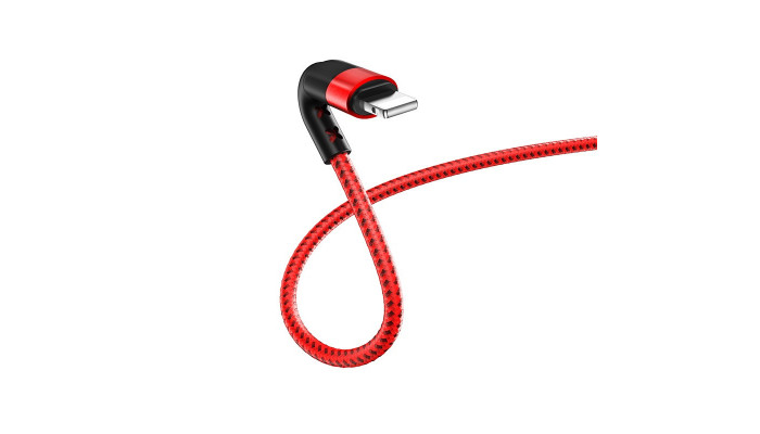 Дата кабель Borofone BX34 Advantage USB to Lightning (1m) Красный - фото