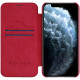 Кожаный чехол (книжка) Nillkin Qin Series для Apple iPhone 12 Pro Max (6.7