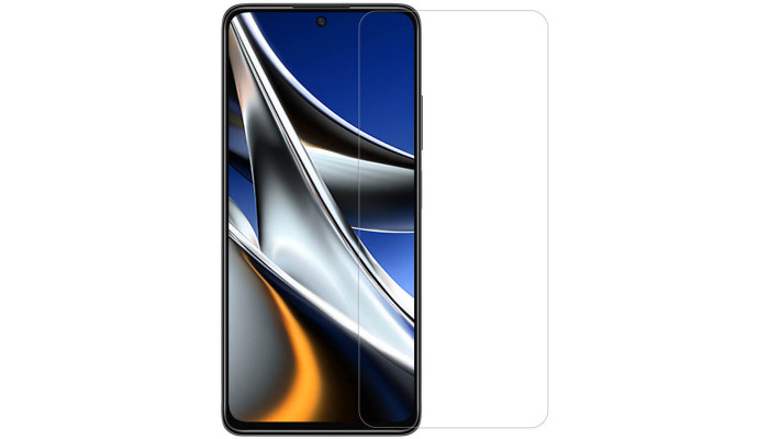 Защитное стекло Nillkin (H) для Xiaomi Poco X4 Pro 5G Прозрачный - фото