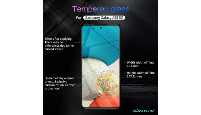 Защитное стекло Nillkin (H) для Samsung Galaxy A53 5G Прозрачный - фото