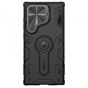 TPU+PC чехол Nillkin CamShield Armor Prop для Samsung Galaxy S24 Ultra Black