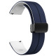 Силиконовый ремешок Classy для Smart Watch 20mm Blue / White - фото