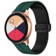 Силиконовый ремешок Classy для Smart Watch 20mm Green / Black - фото