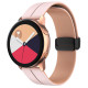 Силиконовый ремешок Classy для Smart Watch 20mm Pink / Beige - фото