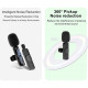 Микрофон петличный для телефона K9 Bluetooth 3in1 Lightning Black - фото
