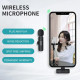 Мікрофон петличний для телефону K9 Bluetooth 2in1 USB-C Black - фото