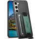 Кожаный чехол Wallet case and straps для Samsung Galaxy A54 5G Черный / Black - фото