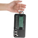 Кожаный чехол Wallet case and straps для Samsung Galaxy A34 5G Черный / Black - фото