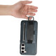 Кожаный чехол Wallet case and straps для Samsung Galaxy A24 4G Синий / Blue - фото