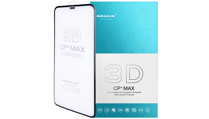 Защитное стекло Nillkin (CP+ max 3D) (full glue) для Apple iPhone 11 Pro Max (6.5