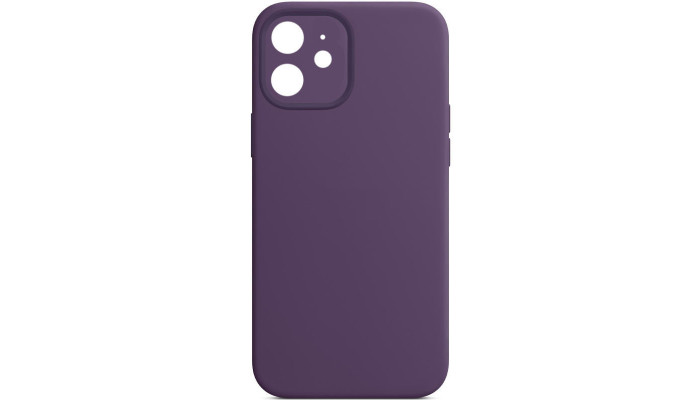 Чехол Silicone Case Full Camera Protective (AA) NO LOGO для Apple iPhone 12 (6.1